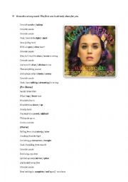 English Worksheet: Wide Awake - Katy Perry