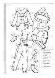 Paper doll clothes 3