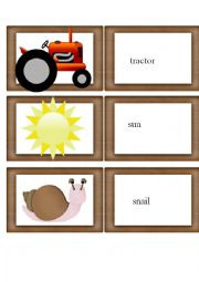 Farm Flash-cards  TWO