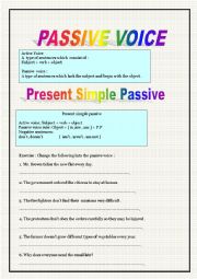 passive voice 