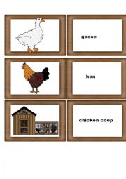 Farm/Country Flash-cards