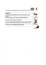 English Worksheet: questions in present simple