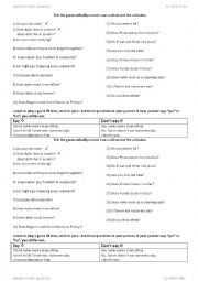 English Worksheet: present simple questions
