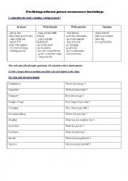 English Worksheet: Talking about your summer holiday