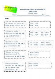 English Worksheet: The Plural of Nouns