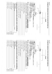 English Worksheet: Family tree logic game