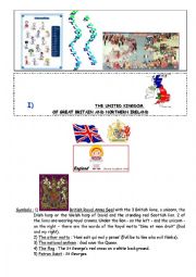 English Worksheet: The United Kingdom of Great Britain and Northern Ireland