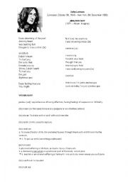 English Worksheet: Jonh Lennon - Jealous Guy