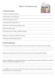 English Worksheet: Oliver Twist :at Mr Sowerberrys shop 