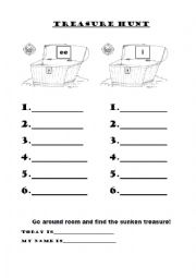 English Worksheet: Phonics Word Chest