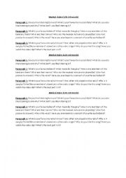 English Worksheet: Level B1 writing 