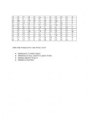 English Worksheet: wordsoup