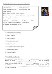 English Worksheet: Present simple - making questions
