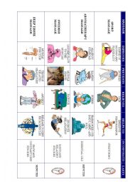 English Worksheet: Spa Massage Description and Vocabulary