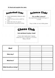 English Worksheet: Reading comprehension.