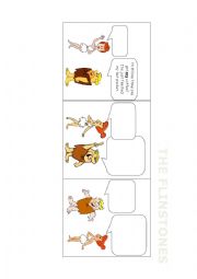 English Worksheet: SOME ANY COMIC STRIP