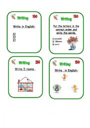 English Worksheet: GAME