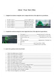 English Worksheet: Comparatives and Superlatives  -Lifted