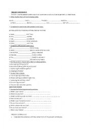 English Worksheet: Present Continuous activities - very complete set of activities