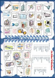 English Worksheet: KITCHEN