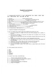 English Worksheet: Simple Future