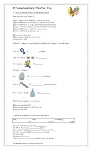 English Worksheet: Song 