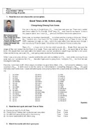 Intermediate Test:Good Times at Mt. Schick-Jang