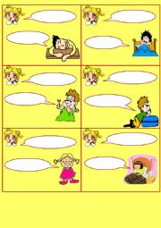 English Worksheet: How Are You Today (Activity Card #2)