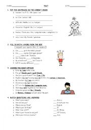 English Worksheet: Verb 