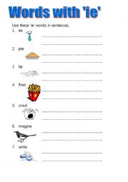 English Worksheet: Phonics handout