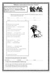 English Worksheet: 