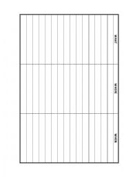 English Worksheet: WHAT WHERE WHEN