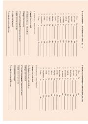 English Worksheet: simple present