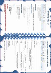 English Worksheet: WRITING EMAILS