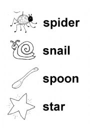 English Worksheet: Jolly Phonics Flashcards - s