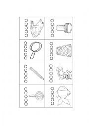English Worksheet: Prin the circles for silabous