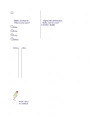 English Worksheet: review 