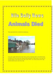 English Worksheet: The nile