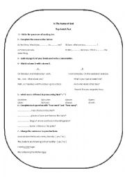 English worksheet: Top Notch Final Wxam