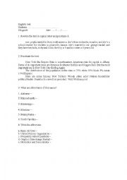 English worksheet: Abbreviations