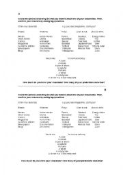 English Worksheet: Tag Questions Icebreaker 