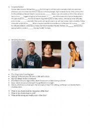 English worksheet: Bad Boys