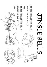 English Worksheet: Jingle Bells