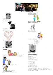 English worksheet: t.A.T.u - Friend or Foe