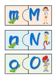 m-u alphabet puzzles