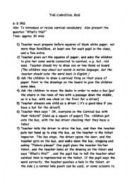 English Worksheet: Activities for carnival