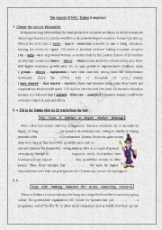 English Worksheet: The annals of Bac Exams