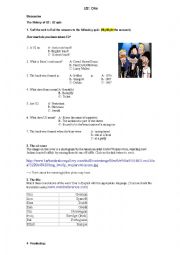 English Worksheet: Song One by U2