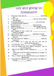 English Worksheet: The future tenses worksheet