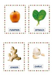 English Worksheet: VEGETABLES PART-8